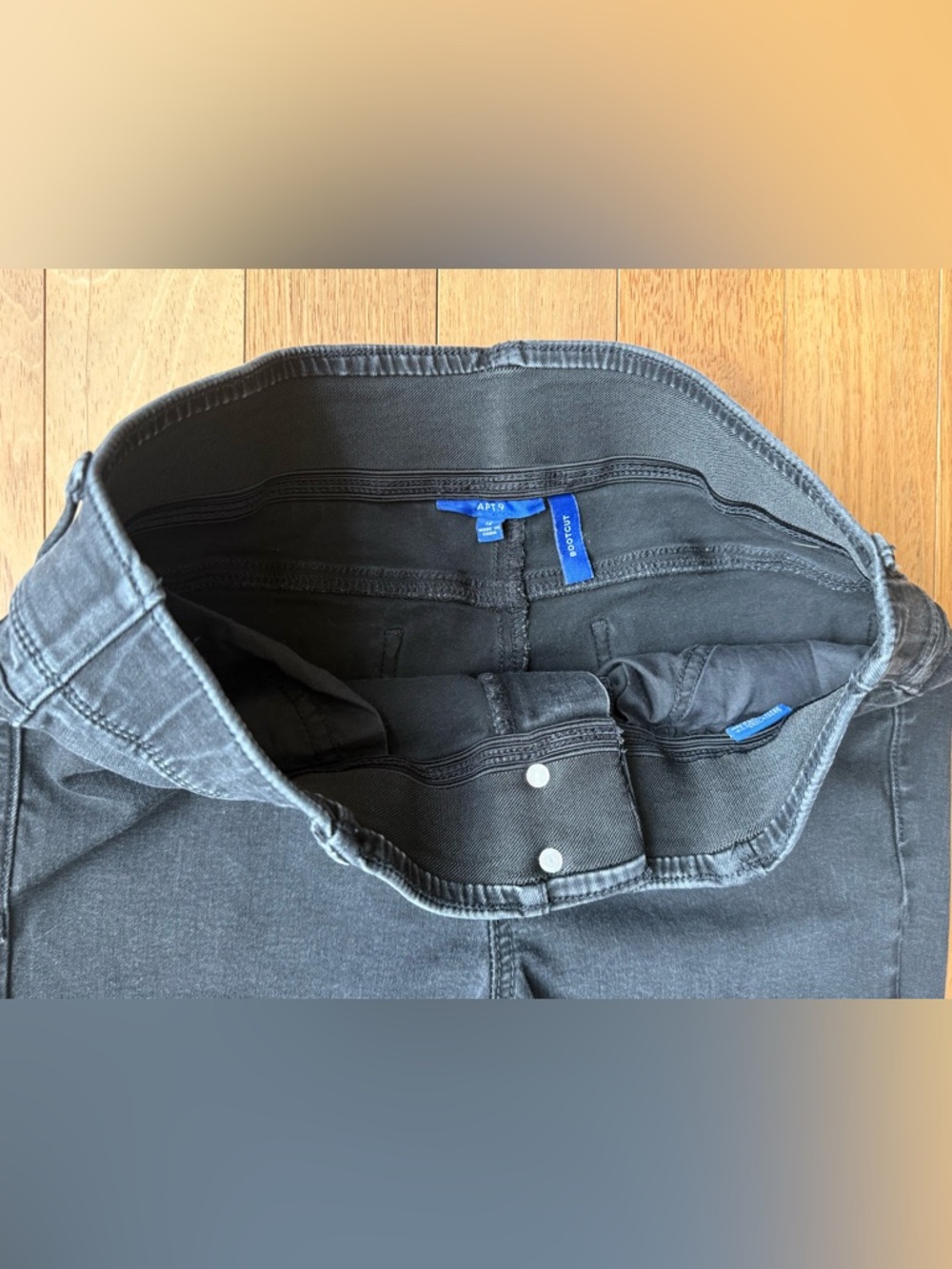 Women's Apt. 9° Tummy Control Bootcut Jeans - Picture 5 of 13